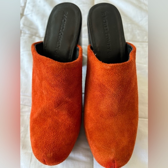 Rachel Comey Red Suede Mules - Picture 9 of 16